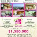 EXCELENTE CASA CON VISTA A LA BAHIA EN SANTA CRUZ