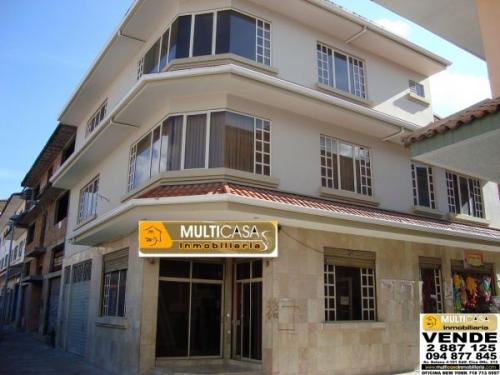 MULTICASA INMOBILIARIA VENDE CASA ESQUINERA COMERCIAL, GRANDE Y EXCLUSIVA SECTOR 9 DE OCTUBRE CUENCA � ECUADOR