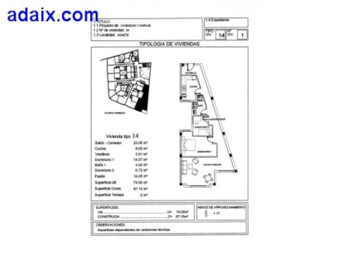EDIFICIO BUENAVISTA Piso en edificio de tres plantas a la