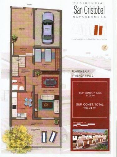 Nueva PromociOn de viviendas unifamiliares-adosadas en la localidad de Navahermosa