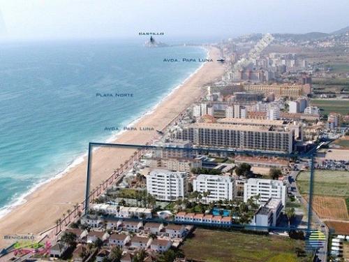 ÁTICO obra nueva en prímera línea de playa de PEÑISCOLA