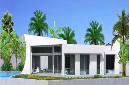 Rojales, Costa Blanca - Chalet Ultra Moderno con Piscina Desbordante.
