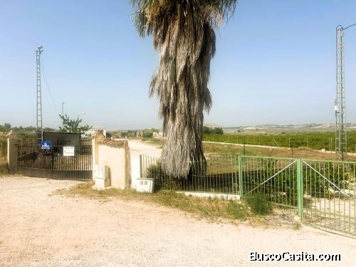 venta terreno rustico 5.066 m2 con nave de 144 m2 Torremendo