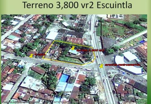 Terreno de esquina en alquiler 3,800.00 varas