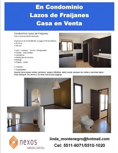 VENDO LINDA CASA - Lazos de Fraijanes - VENDO