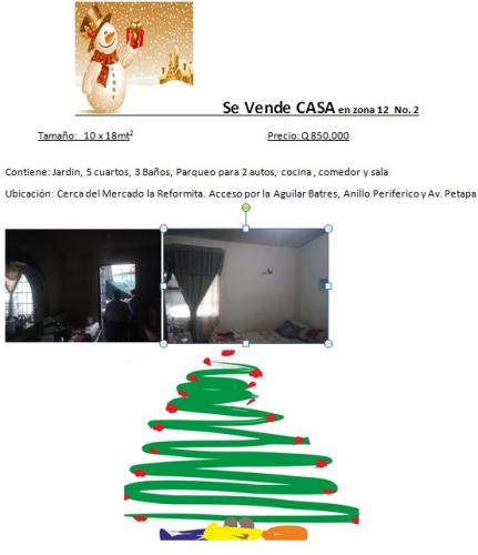 Casa en venta en Reformita