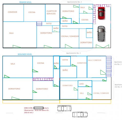 Casa en venta en Zona 6, Ciudad Capital