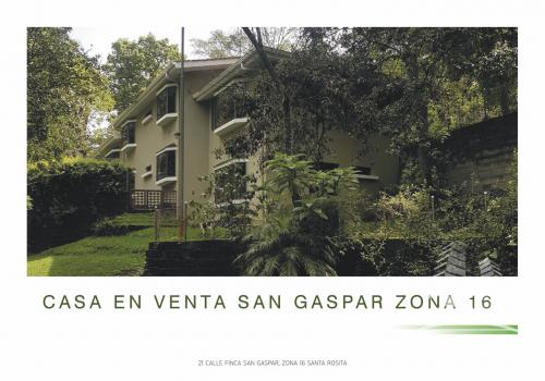 CASA EN VENTA EN ZONA 16