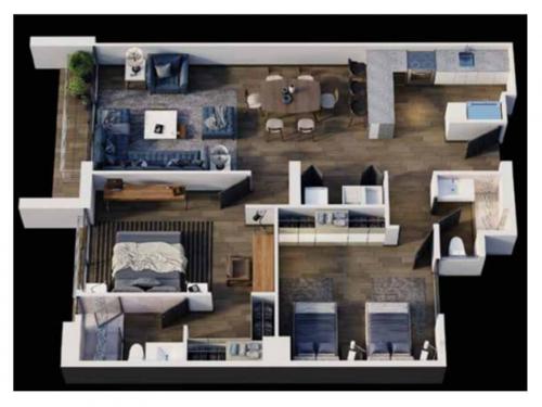 Venta Apartamento Zona 15 - Desde $165,905 - 2 habitaciones 