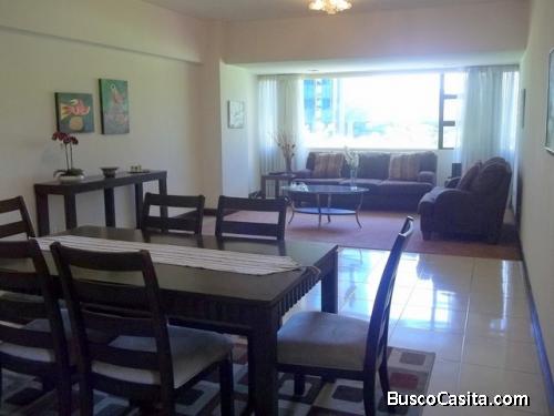 Apartamento amueblado  en renta zona 14