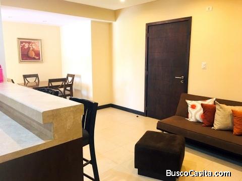 Apartamento amueblado en renta ubicado en zona 14