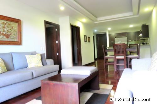 Apartamento amueblado y equipado  en renta zona 14 / San Patricio 2