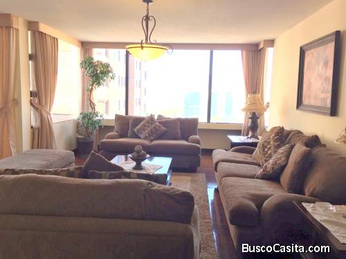 Lujoso apartamento amueblado en renta zona 14 