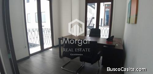 Oficina amuebladas en alquiler en zona 16, Ciudad Cayalá de 12.7 mts2  en $985/Código 404