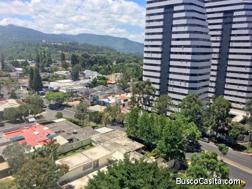 Apartamento amueblado y equipado en renta zona 14