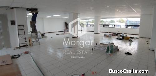 Oficina en alquiler en zona 9 de 180 mts  en $3,226/Código 463