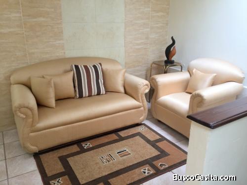 Apartamento amueblado en renta zona 10