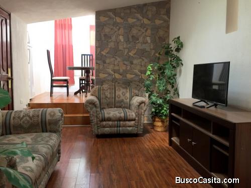 Apartamento amueblado en renta zona 10