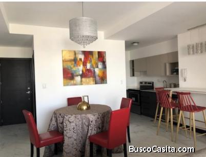 Apartamento amueblado en renta zona 15 