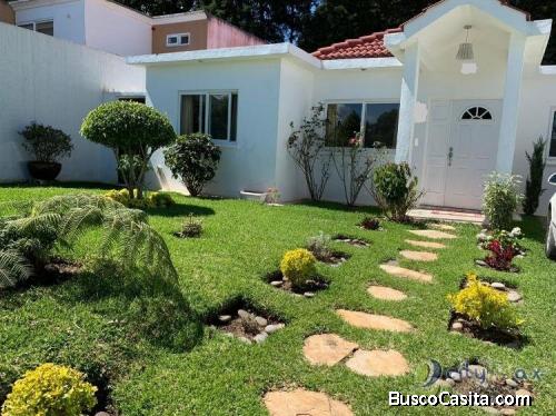 Casa en venta de UN NIVEL en condominio km. 25 Carretera al Salvador