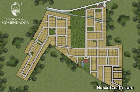 Terreno en venta hacienda del comendador San Miguel Dueñas