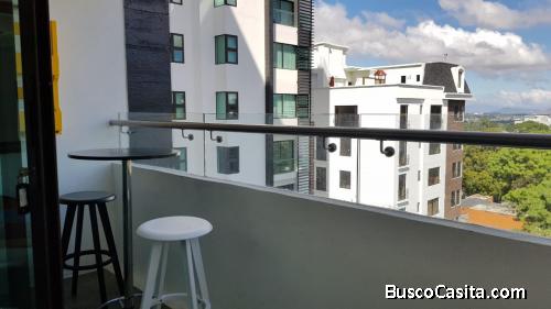 Alquilo apartamento amueblado zona 15
