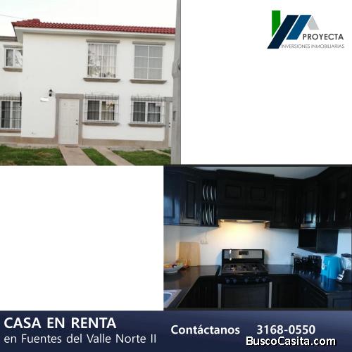 CASA EN RENTA EN FUENTES DEL VALLE NORTE II, ZONA 18