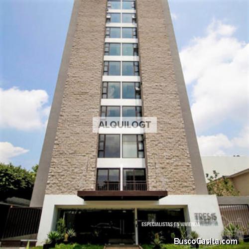 Apartamento amueblado en zona 13 de 2 Habitaciones y 2 Parqueos | AGT411