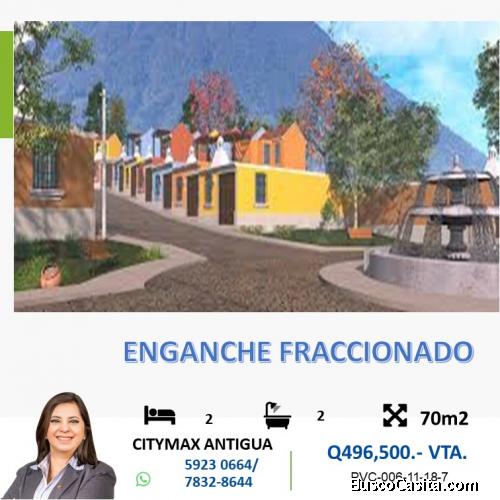 VENDO CASAS FINANCIADAS Y ECONOMICAS A LOS ALREDEDORES DE ANTIGUA 