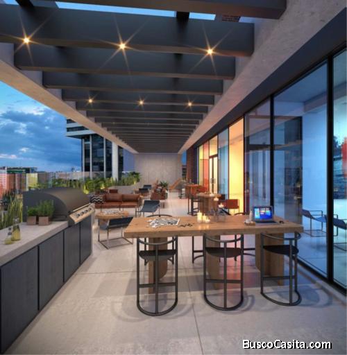 Oficina con 47.94 m2 en planos en venta en zona 4