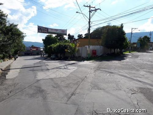 SE RENTA PROPIEDAD VACÍA CON MURO PERIMETRAL, ENTRADA AMATITLAN