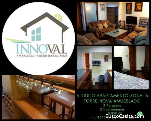 Alquilo Apartamento en Z.13 Amueblado