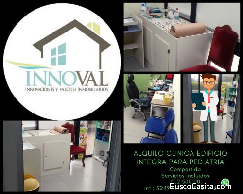 Alquilo Clínica Compartida para Pediatría