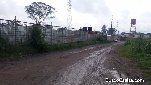 Terreno circulado con energia electrica se vende o renta