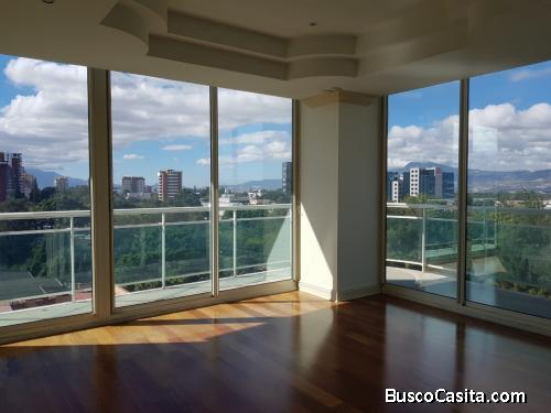 CityMax-Gold vende o renta apartamento en exclusivo edificio en zona 14