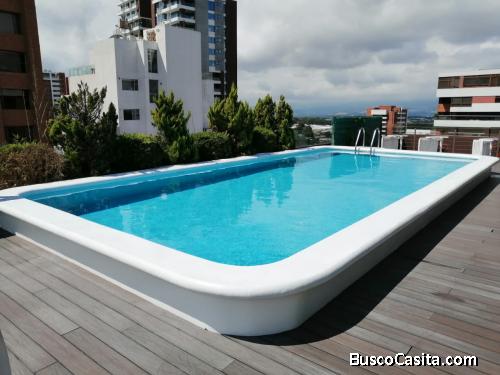 Exclusivo apartamento en renta o venta en zona 14