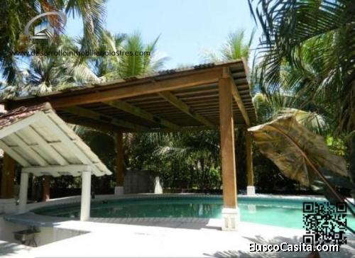 EN VENTA O RENTA FINCA CON CASA EN PUERTO SAN JOSE