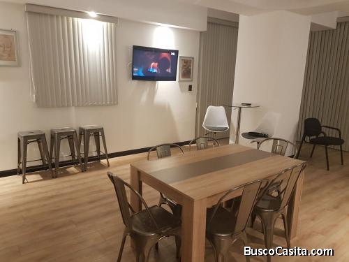 Apartamento amueblado en renta en zona 1 Centro Histórico