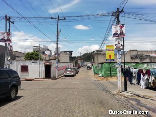 Terreno de esquina venta en el Centro de Chimaltenango