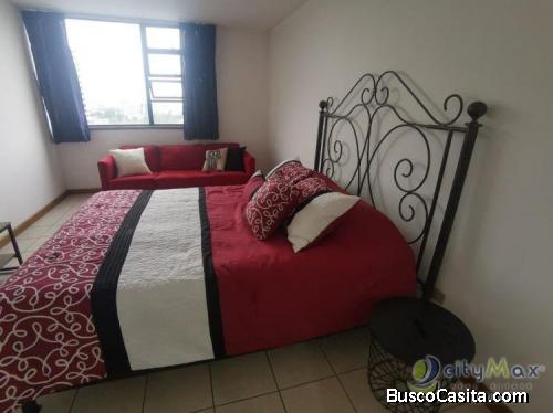 Renta Apartamento amueblado en zona 14