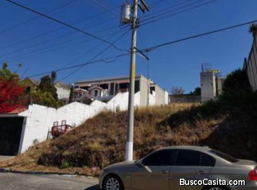 VENTA DE TERRENO EN SAN CRISTÓBAL ZONA 8 DE MIXCO