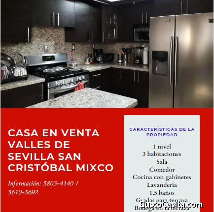 Casa en venta en Valles de Sevilla San Cristóbal
