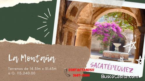 Terreno en Magdalena Milpas Altas, Sacatepequez 