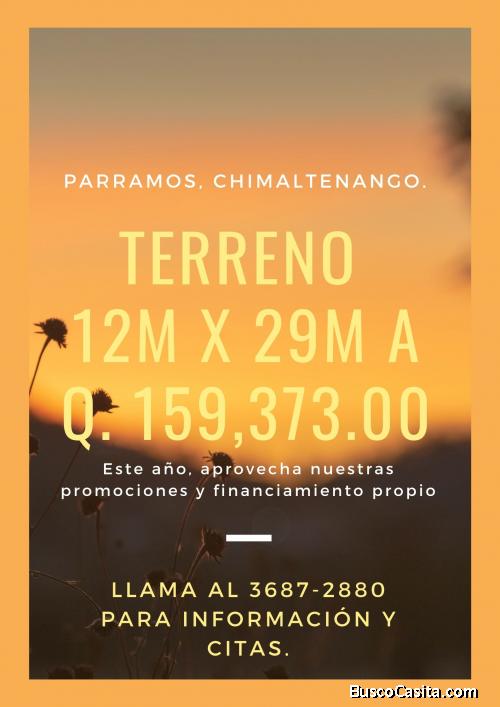 Terreno en Parramos, Chimaltenango