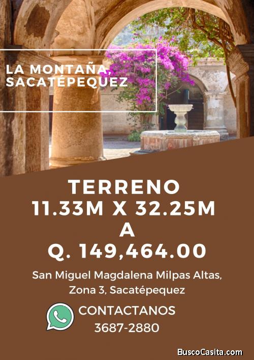 Terrenos en Sacatépequez, Magdalena Milpas Altas 