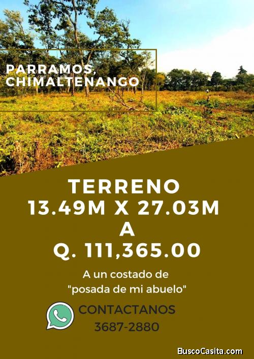 Terrenos en Chimaltenango, a un costado de posada de mi abuelo 