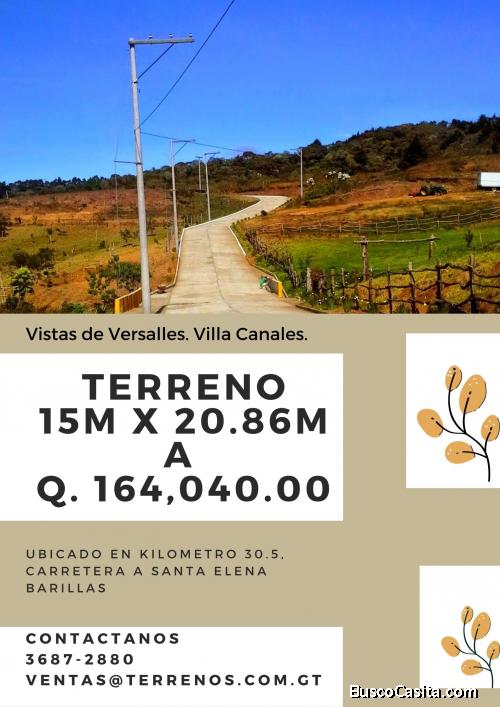 Terrenos en Villa Canales, Guatemala. 