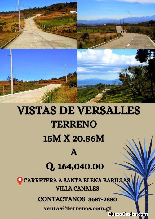 Terrenos cerca de muchos lugares turísticos en Villa Canales. 