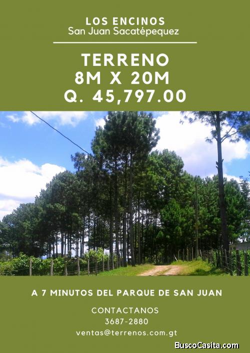 Terrenos en San Juan Sacatépequez