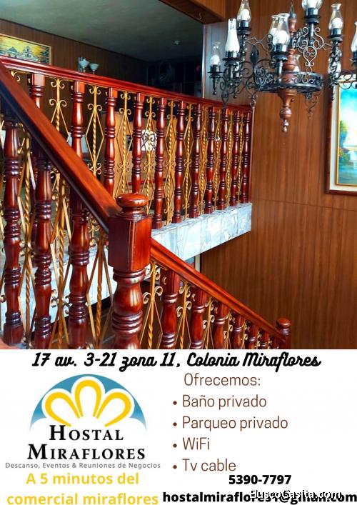 Hospedate en el centro del la Cuidad de Guatemala 